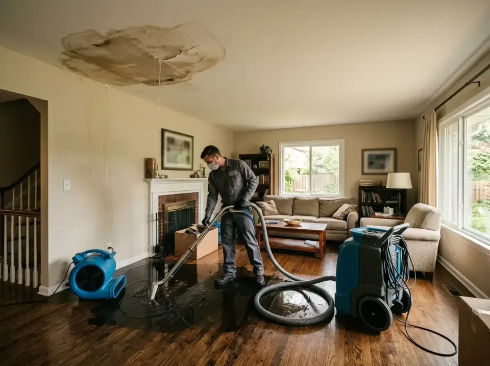 attic-pipe-burst-ceiling-drip-008 — frequently asked questions, Water Damage Restoration & Carpet Care in Mableton, GA